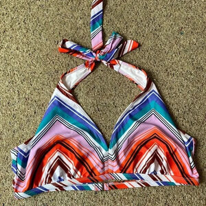 Multi color Bikini Top Women Size XXL